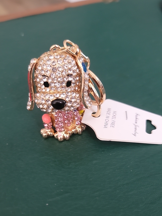 Unsigned Jewelry - Dog Bag Charm
